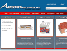 Tablet Screenshot of amstat.com